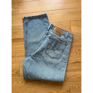 VTG Levi's 90s White Tab Made in Mexico Relaxed Fit Straight Leg Size 36 X 29 JJ